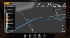 GPS and Map Navigation Mod for ProMods 1