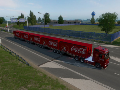Roads Trains With Defaults Trailers