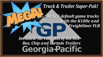 Truck & Trailer Skins Super Mega-Pak (Georgia-Pacific)