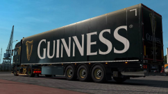 Guinness для своего прицепа и Scania S&R 2016 0