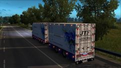 DAF XF116 Flower Shuttle + Trailer 0