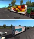 Krone Doubledeck Trailer in traffic 3