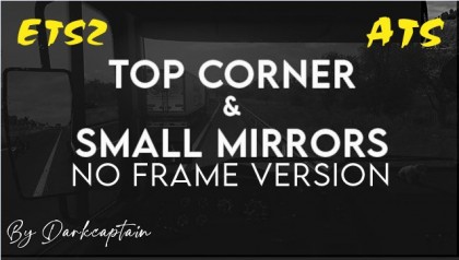 Top Corner & Small Mirrors No Frame version