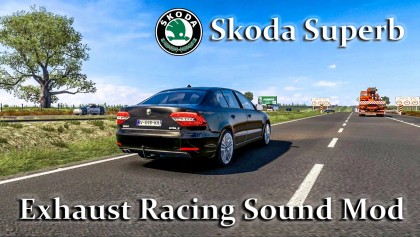 exhaust racing sound mod for skoda superb photo mods list