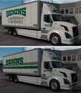 Skinpack For Volvo VNL Reworks ByCapital & Dolly Trailers ByCapital 8