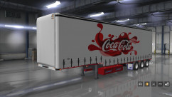 Прицеп Tautliner Coca Cola в собственность 1
