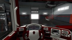 Renault Magnum Red White interior 0