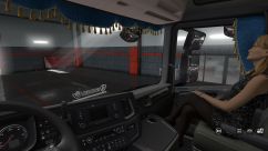 Animated side curtains for Scania S & R NG 2016 1
