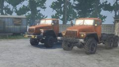 Текстура кабины - Урал 4320 1