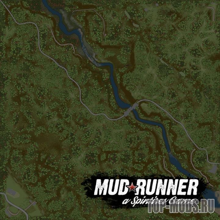 Карта переправа mud runner