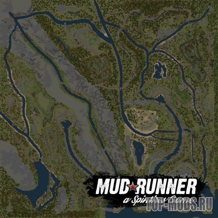 Mudrunner остров карта