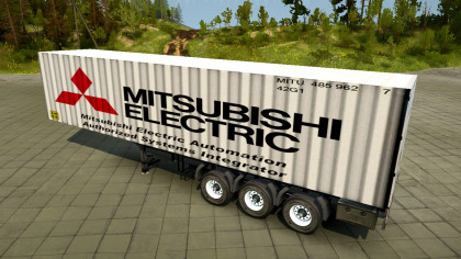 Полуприцеп контейнеровоз Mitsubishi
