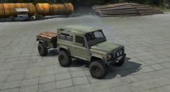 Land Rover Defender D90 TD5 Army 0