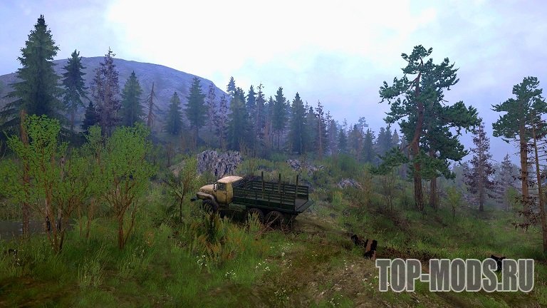 Карта вулкан spintires