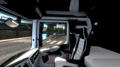 Scania 2016 Black & White Interior 0