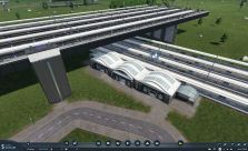Modular elevated station for passengers 0