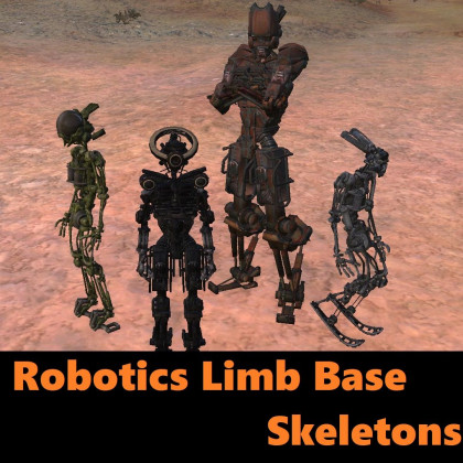 Robotics Limb Base Skeletons / Скелеты