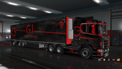 GJ Express black & red для прицепа и Scania S 2016 4