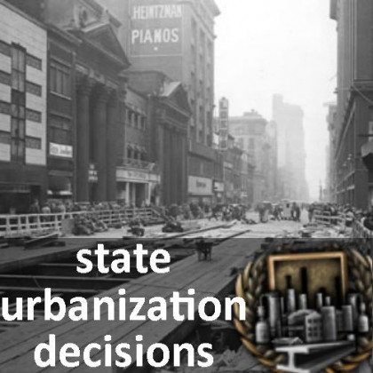 State urbanization