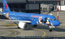 China Eastern Airbus A320 (Disney Livery) 0