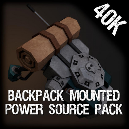 Backpack Mounted Power Source Pack