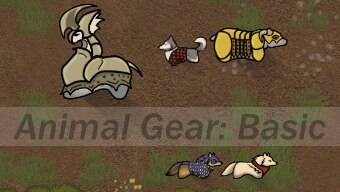 legacy animal gear basic photo mods list Как красить одежду в римворлд