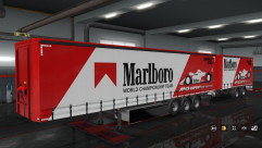 «Marlboro» для DAF F241 и своего прицепа 1
