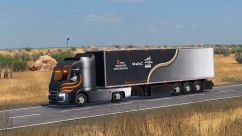Nikola E-Truck with various trailers 2