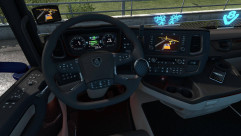 Синяя подсветка для Scania S&R 2016 0