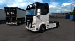 Transport & Logistics для прицепа и DAF XF Euro 6 0