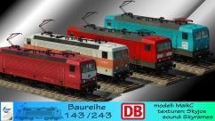 Class 143/243 DR/DB/RBH/MEG 0
