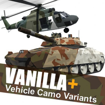 Vanilla+ Vehicle Camo Variants