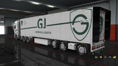 «GJ Express» для своего прицепа и Scania R 2009 1