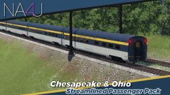 Chesapeake & Ohio P85v2 Coach Pack 1