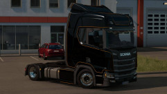 Low deck chassis addon for Scania S&R Nextgen 1