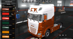 Transport & Logistics для прицепа и DAF XF Euro 6 3