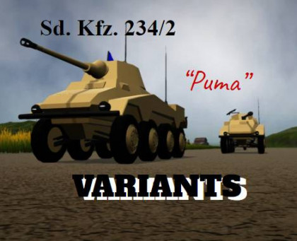 Sd. Kfz. 234 Variants
