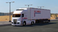 Nikola E-Truck with various trailers 0