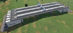 Roughly made elevated station 0
