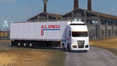 Nikola E-Truck with various trailers 1
