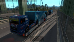 SCS ETRC trailers in traffic 2