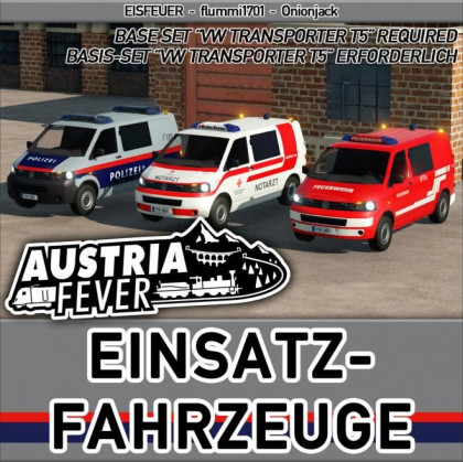 Austrian T5 Emergency cars