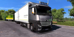 Mercedes Actros MP4 Rigid Chassis Mod 1