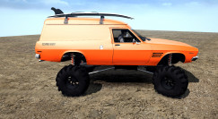 1974 Holden Sandman HQ Panel Van (Rufinox Edition) 0