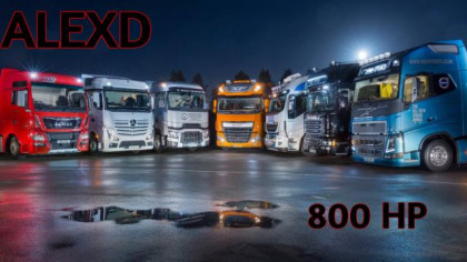 800 HP Engine All Trucks / 800 л.с. для всех грузовиков