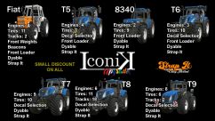 Iconik New Holland Tractor Pack 0