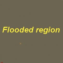 Flooded region 0