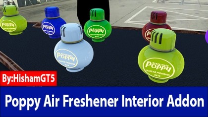 Poppy Air Freshener Interior Addon Pack