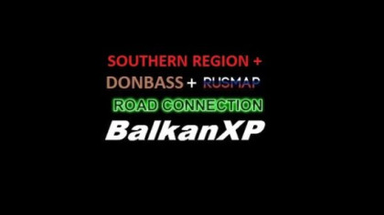 Southern Region & Donbass Map & RusMap Road Connection