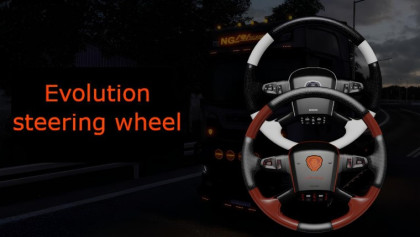 Evolutin steering wheels for Scania S 2016